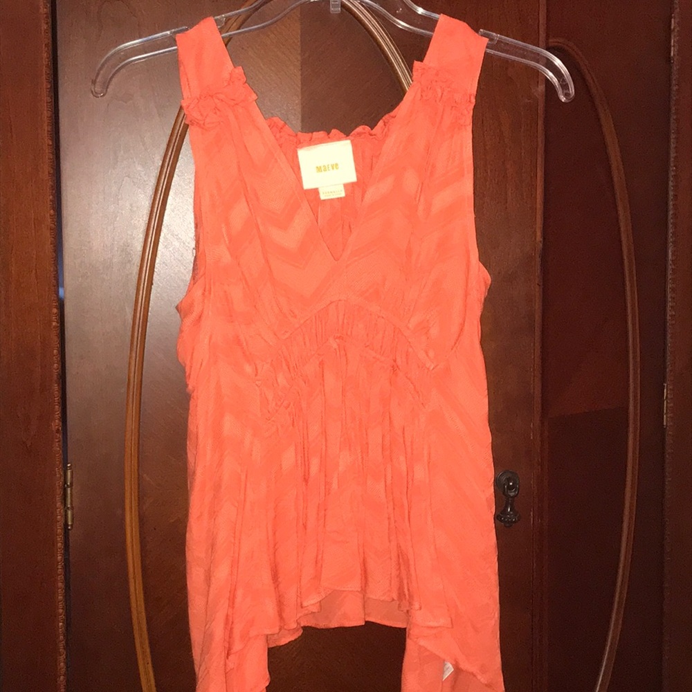 Brand New Anthropologie Sleeveless Shirt XXSP